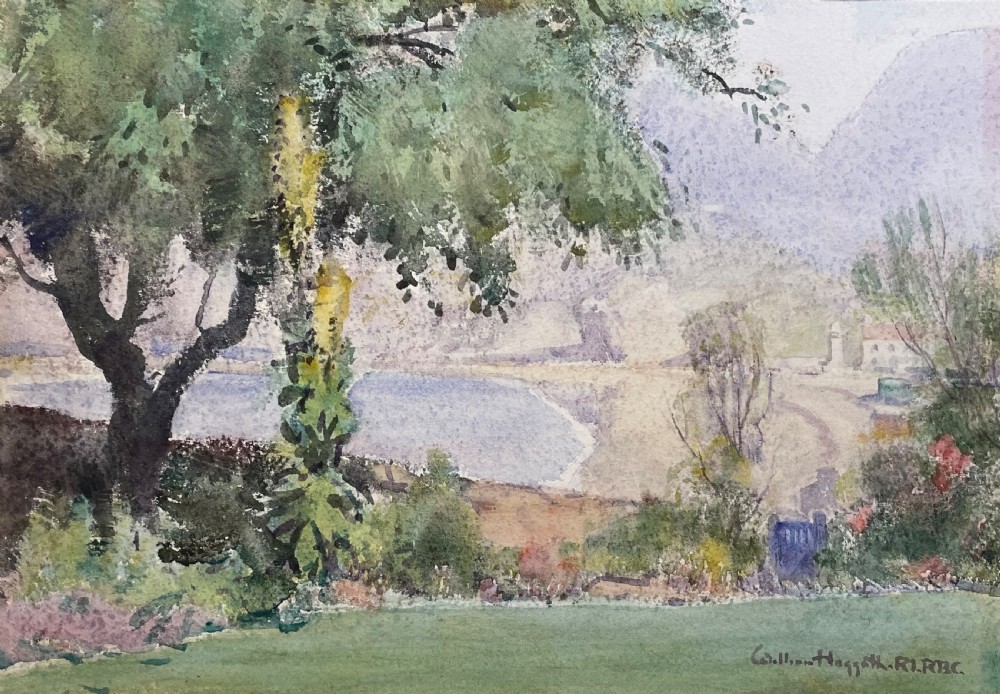 William Hoggatt (1879-1961) Watercolour, Port Erin, Isle of Man