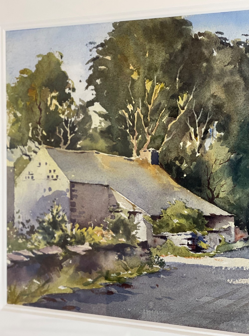 John Hobson Nicholson Watercolour, Ballabeg, Isle of Man View III
