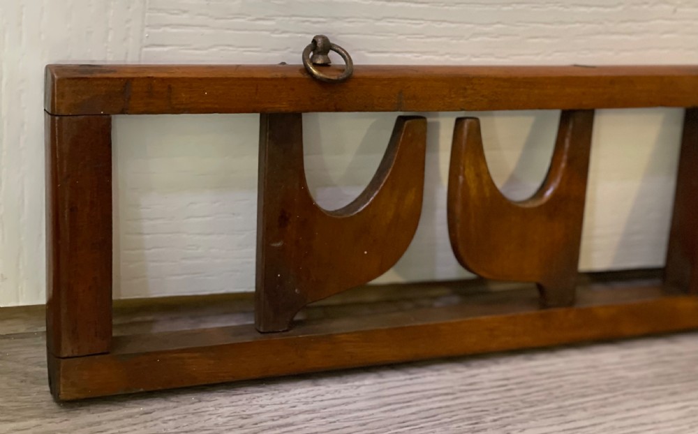 Early 20th Century Campaign Clothes Coat Rack View III