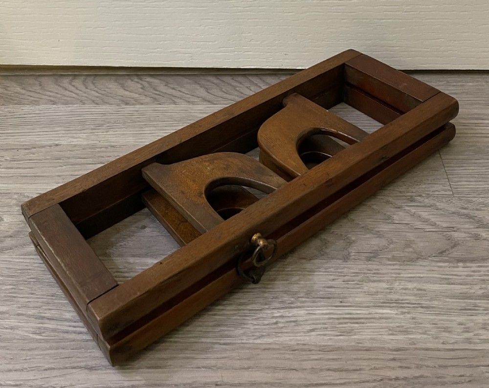 Early 20th Century Campaign Clothes Coat Rack View VIII