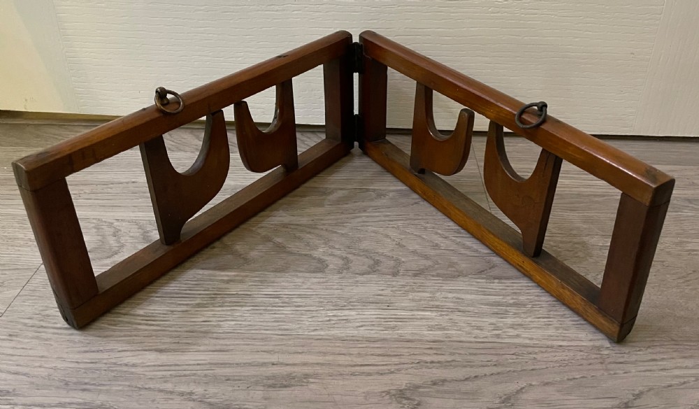 Early 20th Century Campaign Clothes Coat Rack View IX