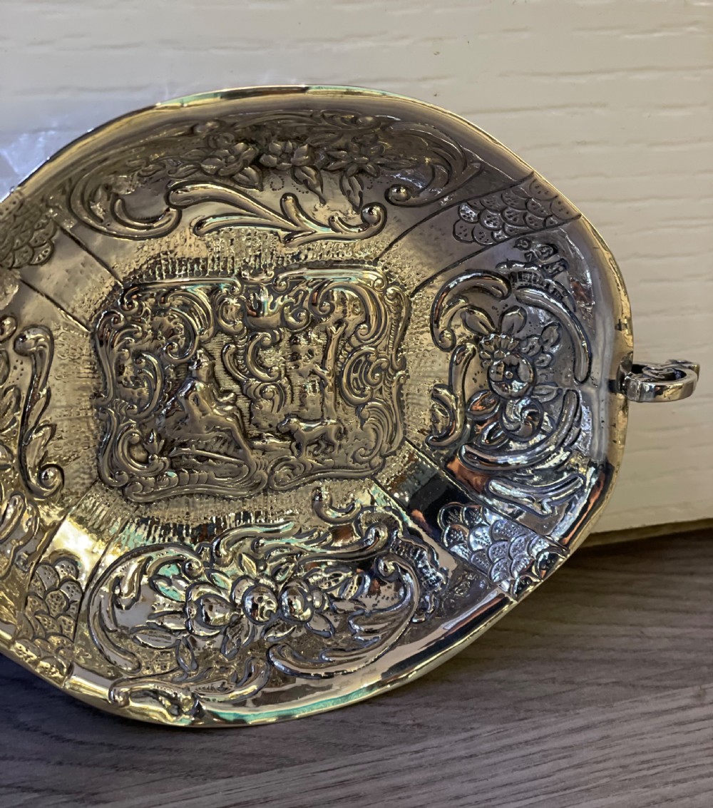 Dutch Solid Silver Repousse Bowl View III