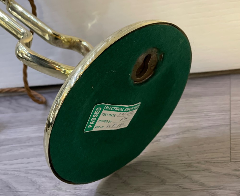 Early 20th Century Brass Gimbal Lamp View VII