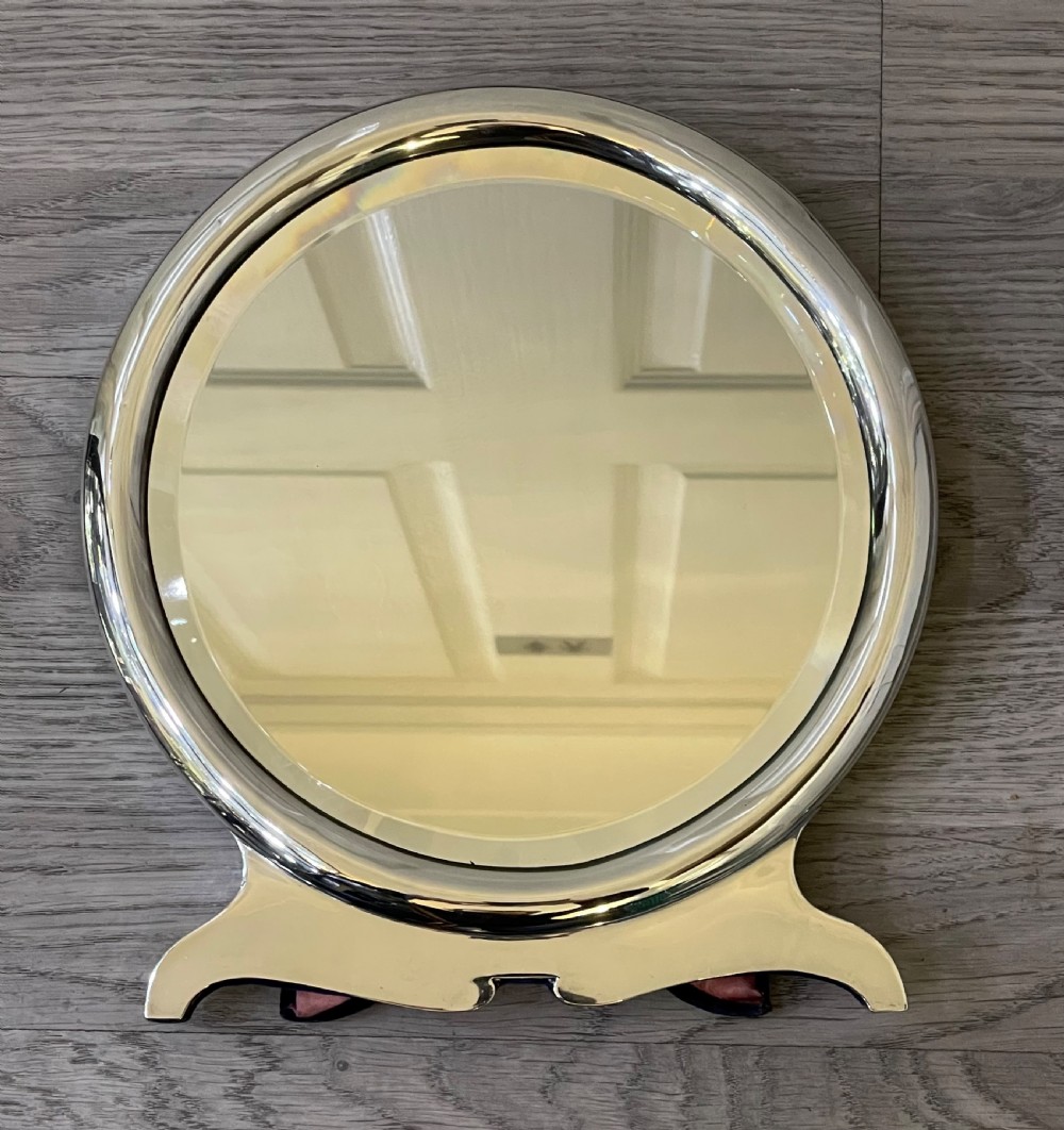 Late Victorian Silver Dressing Table Mirror by William Comyns View II