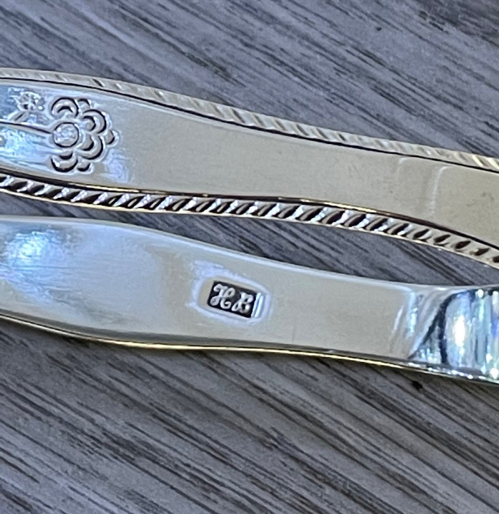 George III Hester Bateman Sugar Tongs View IV