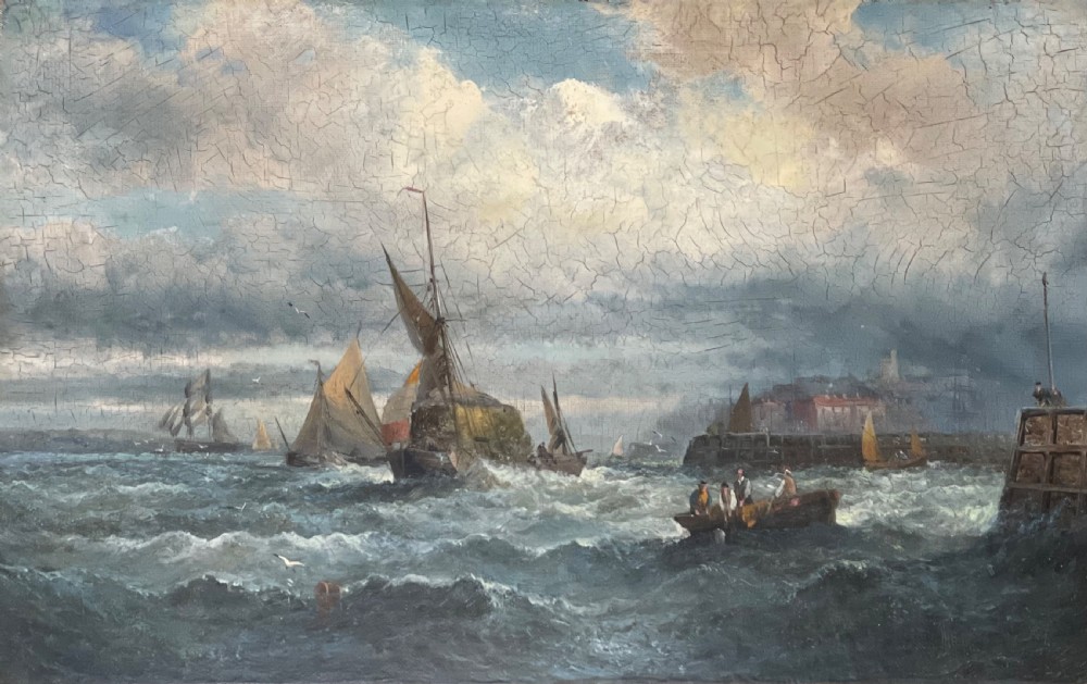 Marine Oil Painting by William Thornley