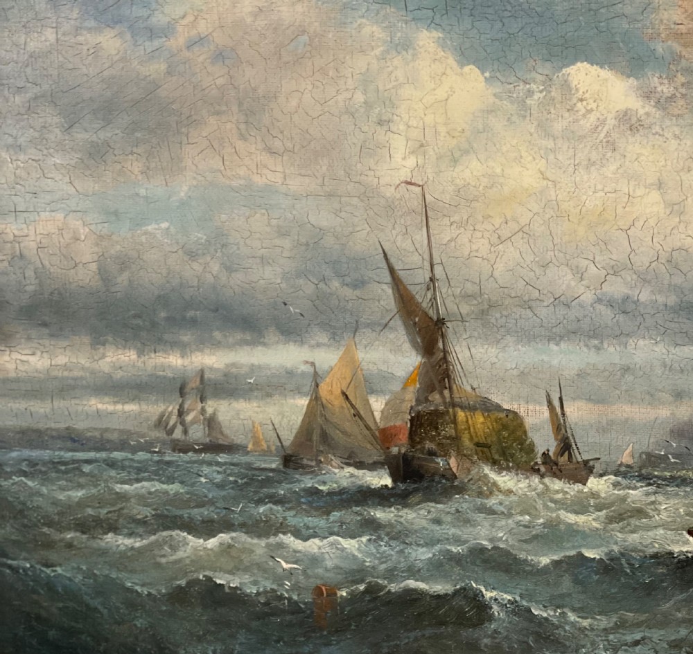 Marine Oil Painting by William Thornley View II