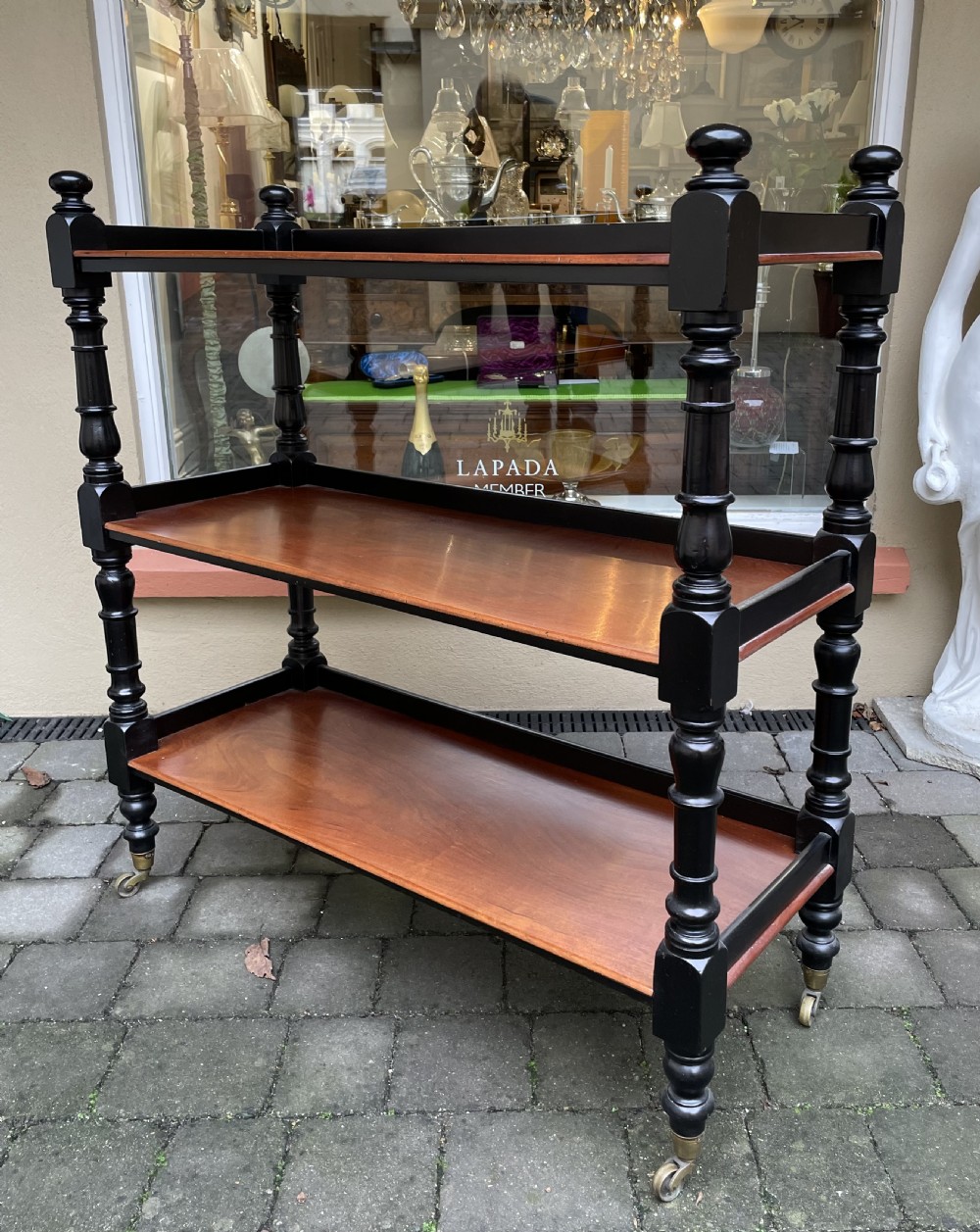 Victorian Mahogany Three Tier Buffet