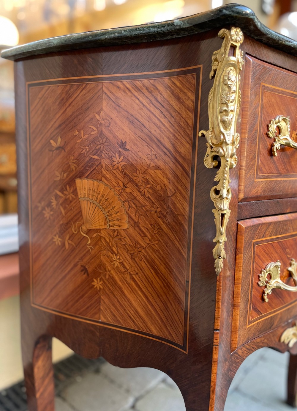 Nineteenth Century French Marble Top Commode View IV
