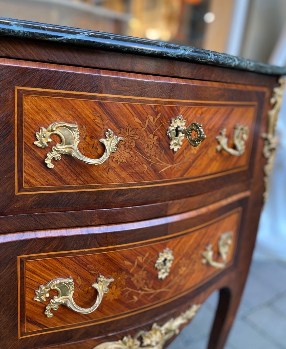Nineteenth Century French Marble Top Commode View V