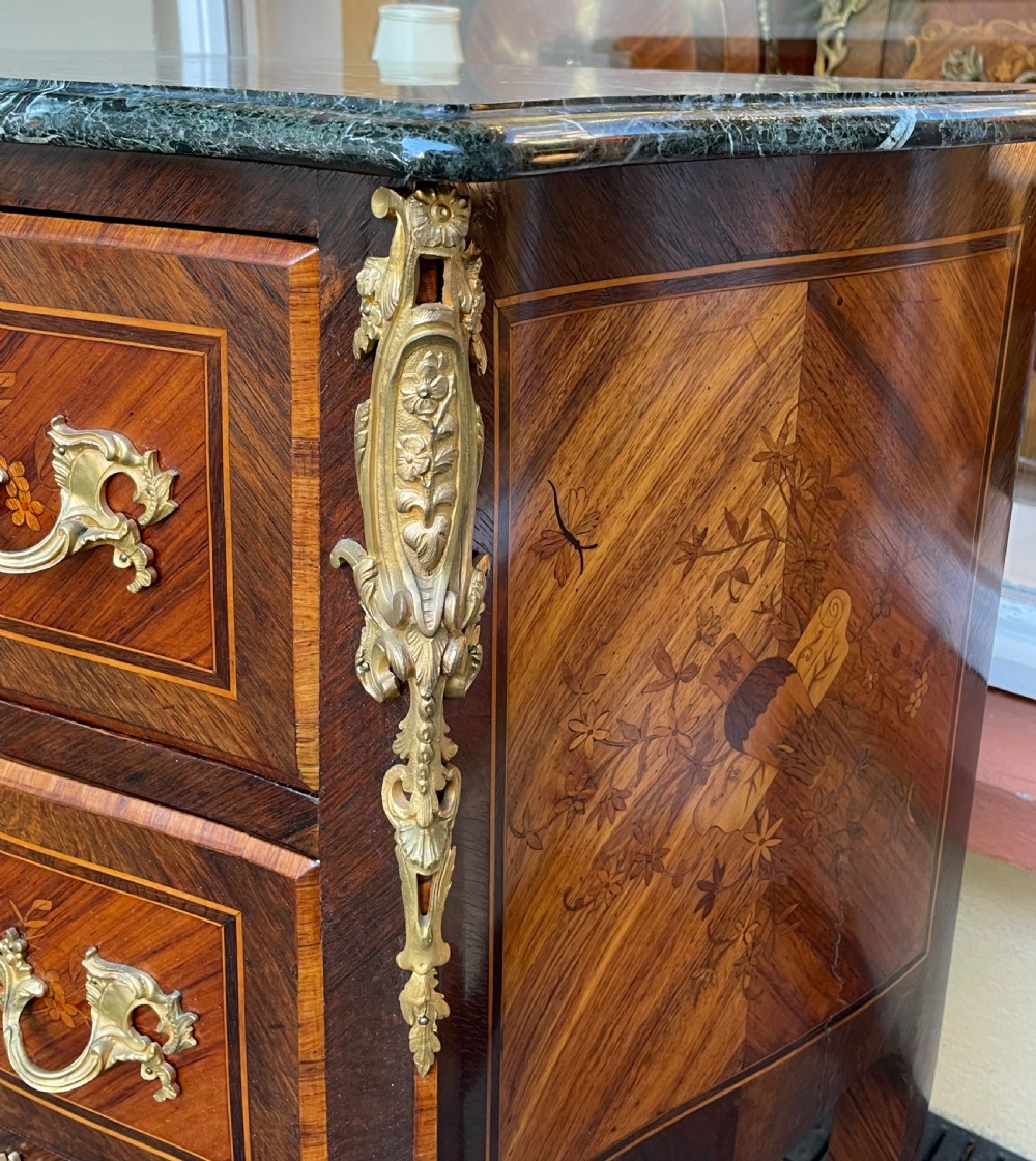 Nineteenth Century French Marble Top Commode View VI