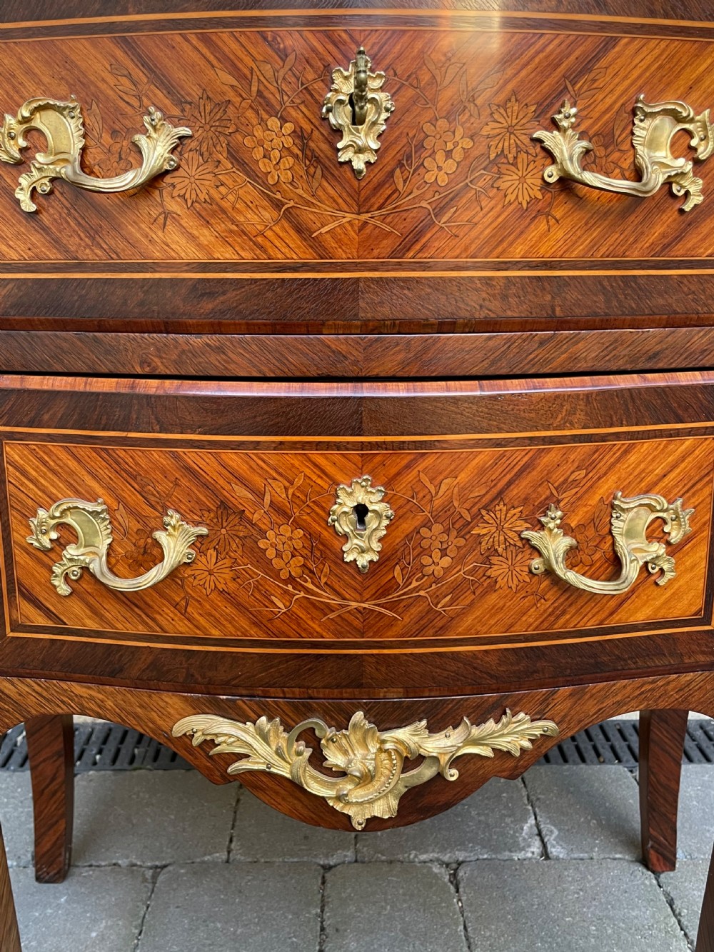 Nineteenth Century French Marble Top Commode View VII