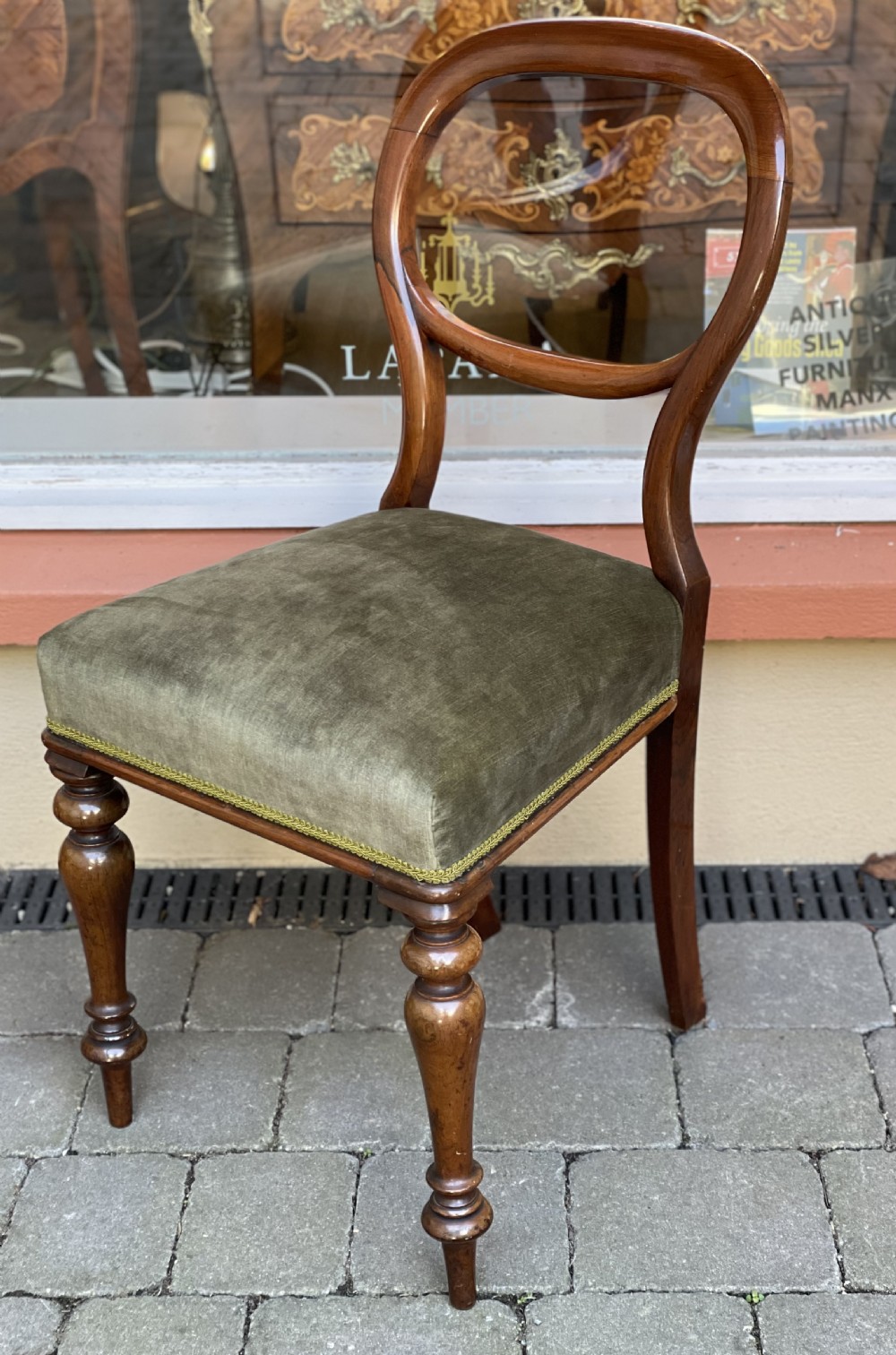 Victorian Rosewood Dining Chair View II