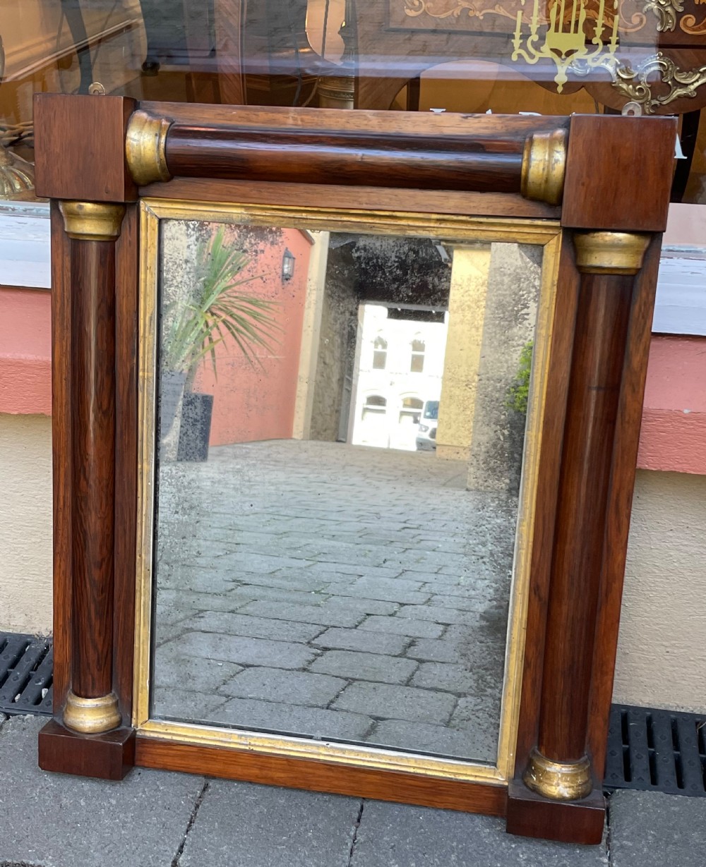 Regency Rosewood Pier Mirror View II