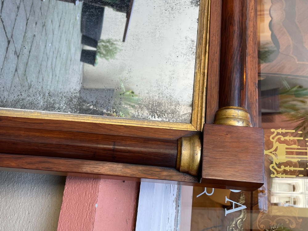 Regency Rosewood Pier Mirror View III
