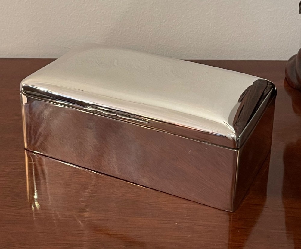 Late Victorian Silver Cigarette Box by Sampson Mordan