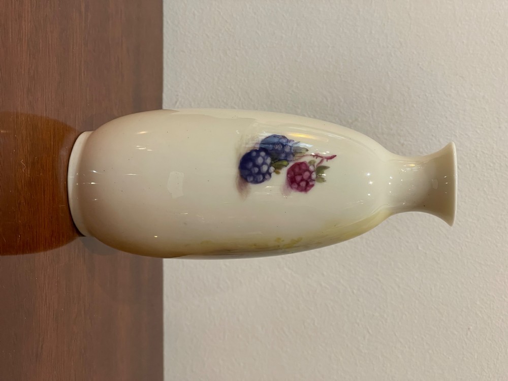Royal Worcester Hand Painted Vase by Moseley View III
