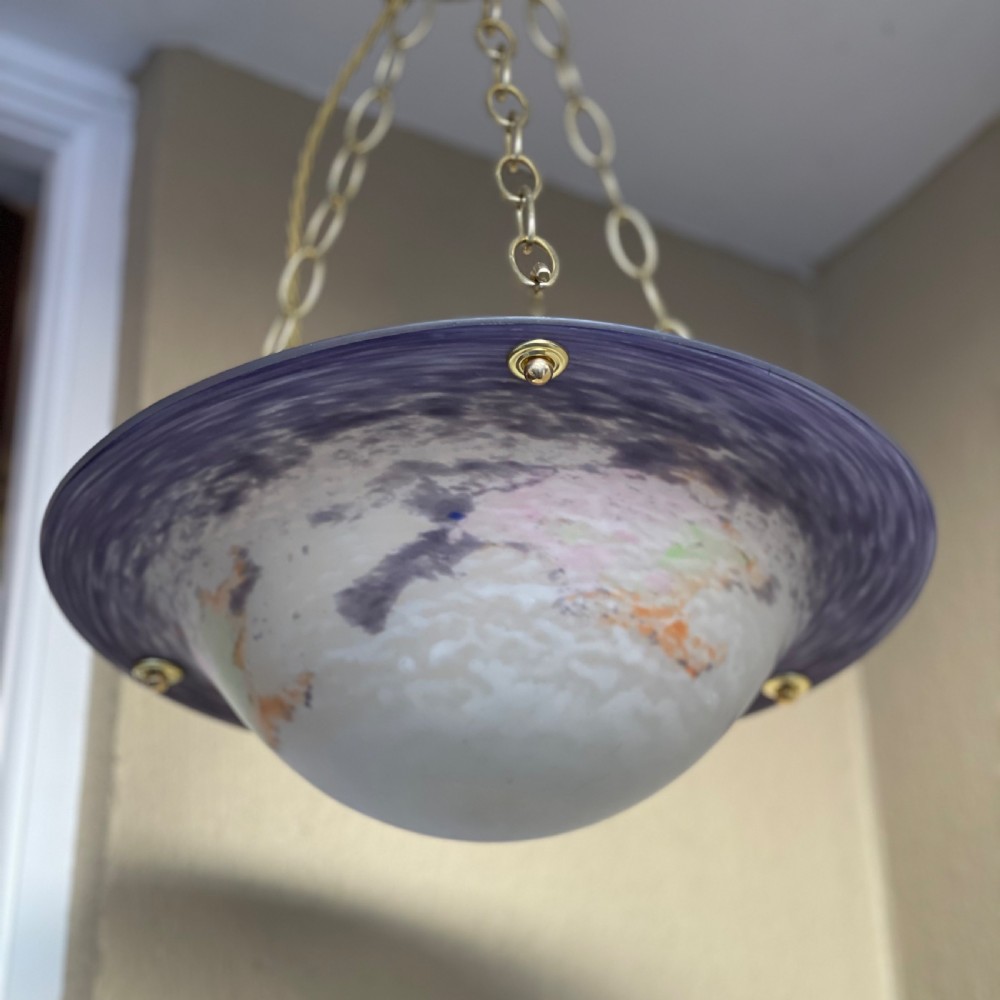 Art Deco Plafonnier Ceiling Light, Noverdy