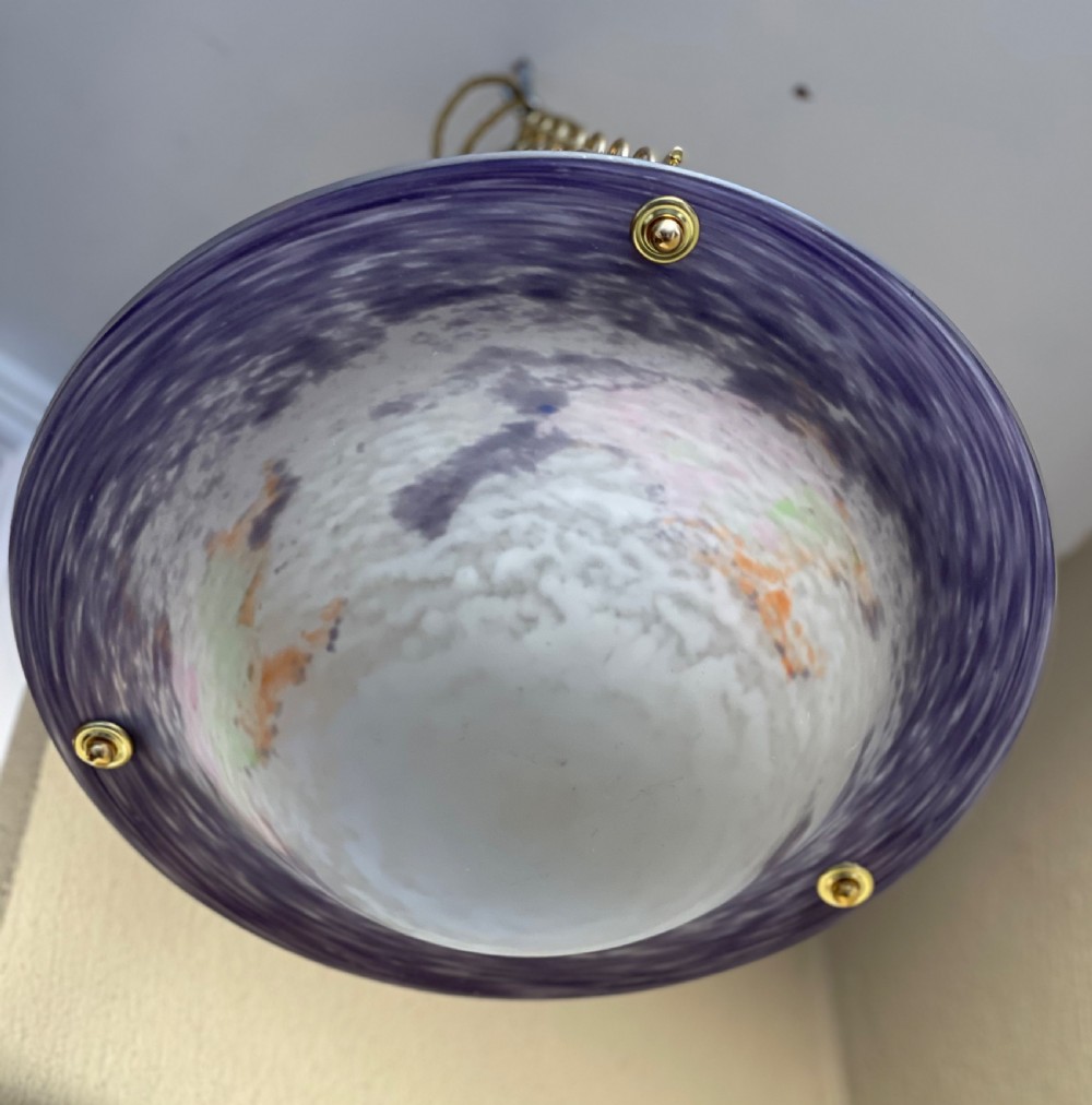 Art Deco Plafonnier Ceiling Light, Noverdy View III
