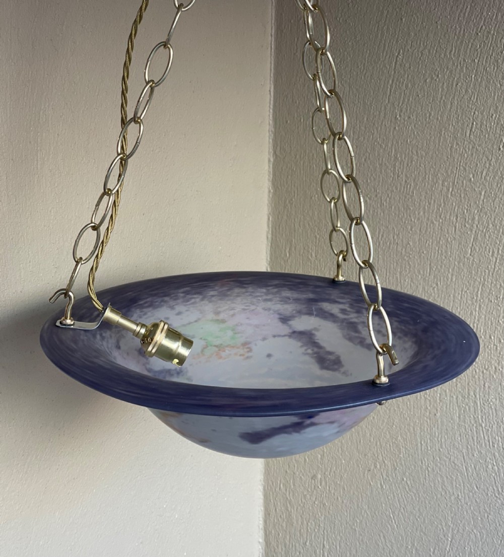 Art Deco Plafonnier Ceiling Light, Noverdy View IX