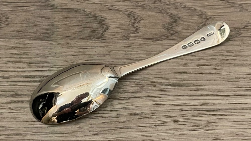 George IV Silver Caddy Spoon View II