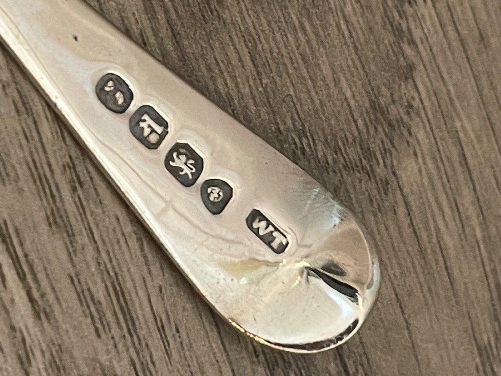 George IV Silver Caddy Spoon View III