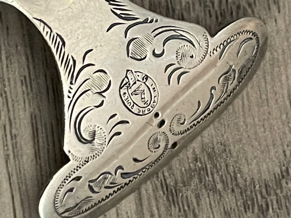 Very Pretty George V Silver Caddy Spoon View III