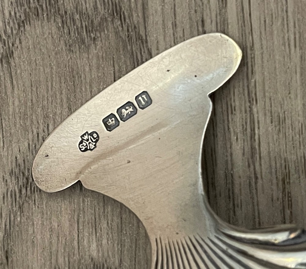 Very Pretty George V Silver Caddy Spoon View IV