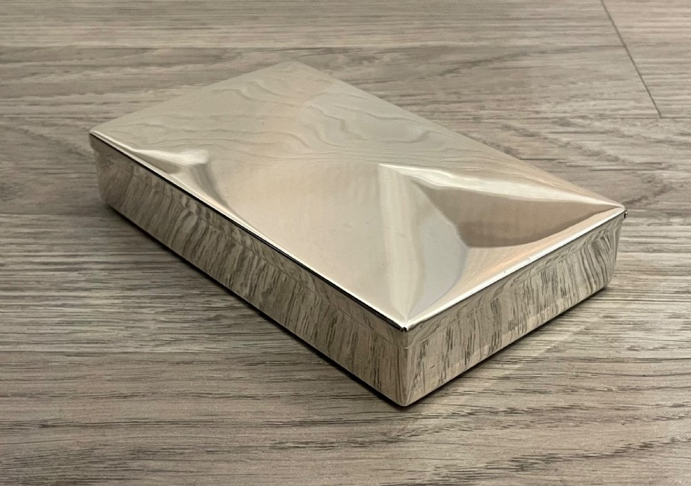 Victorian Solid Silver Table Box, 1880