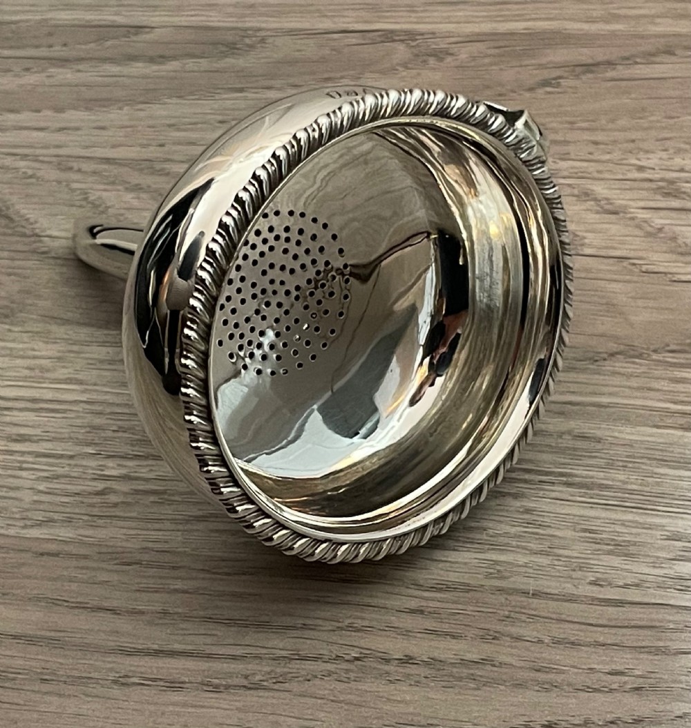 George III Silver Wine Funnel by William Bateman View VI