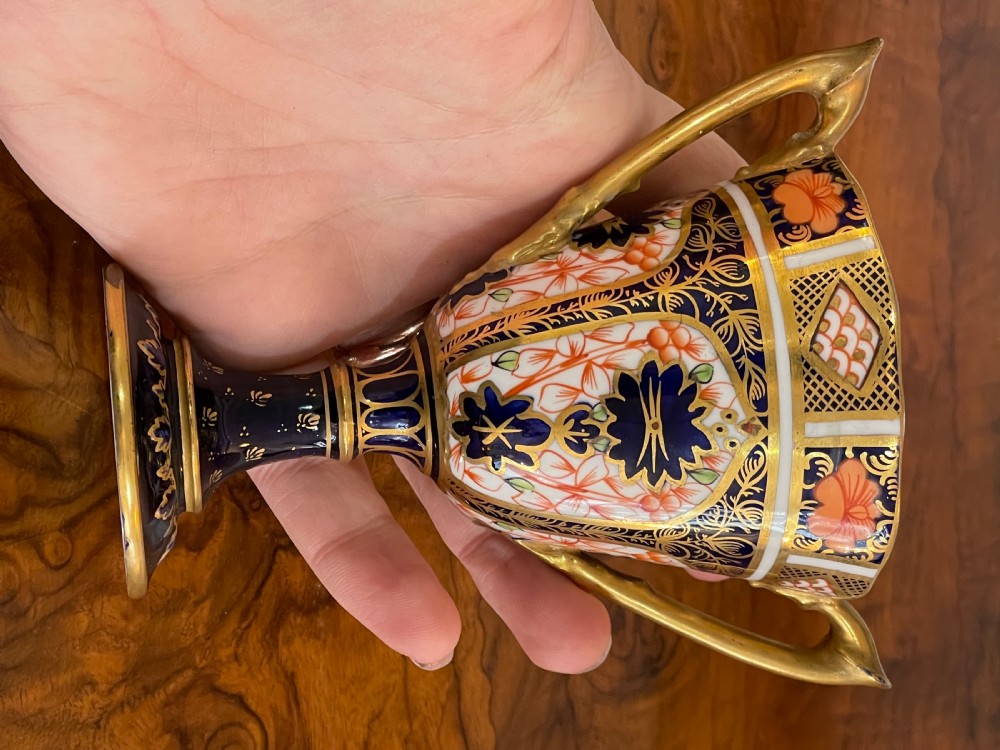 Royal Crown Derby Imari Trophy Cup View VIII