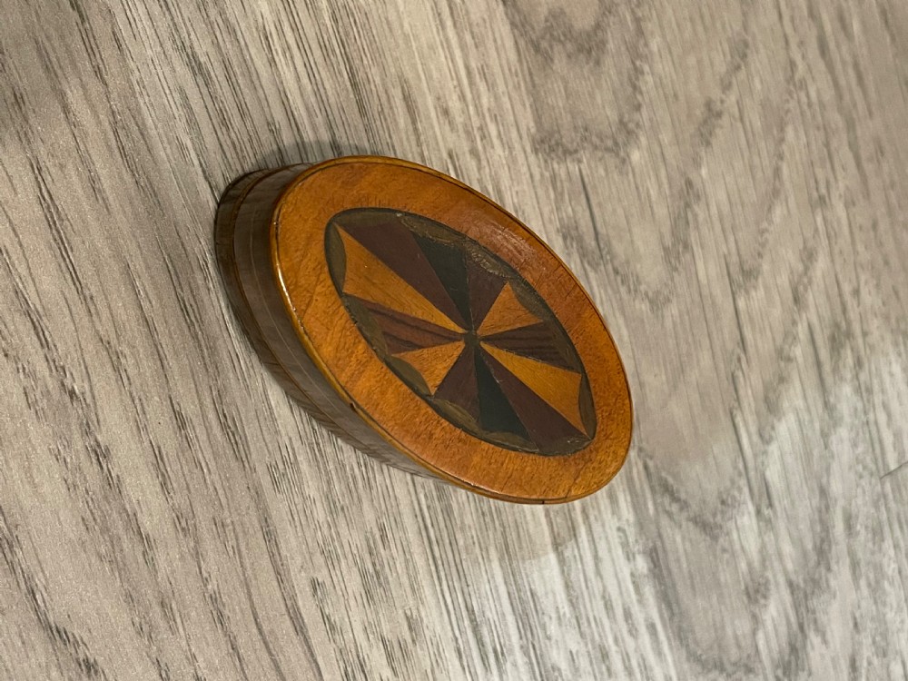 George III Patera Fan Inlaid Snuff Box View V