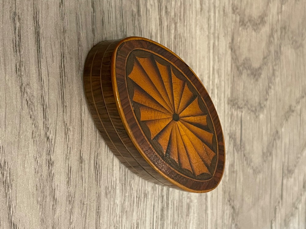 George III Patera Fan Inlaid Snuff Box View VI