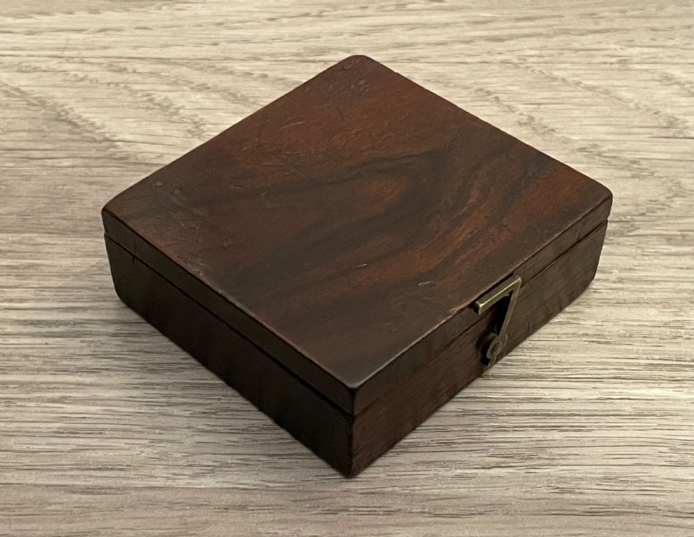 Georgian Rosewood Cased Pocket Compass View VII