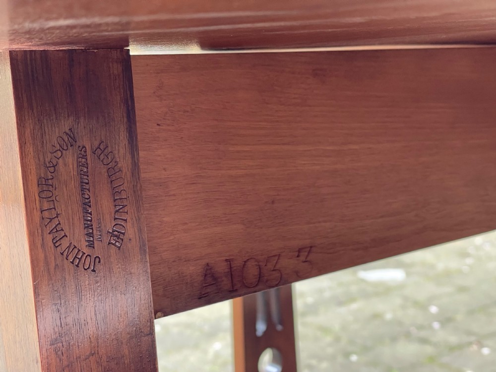 Superb Quality Victorian Burr Walnut Sutherland Table by John Taylor View VIII