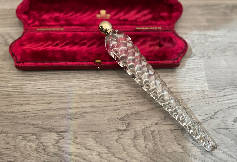 Victorian Scent Bottle by Leuchars & Sons of London  View III