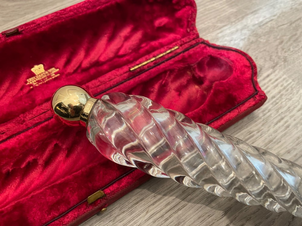 Victorian Scent Bottle by Leuchars & Sons of London  View VI