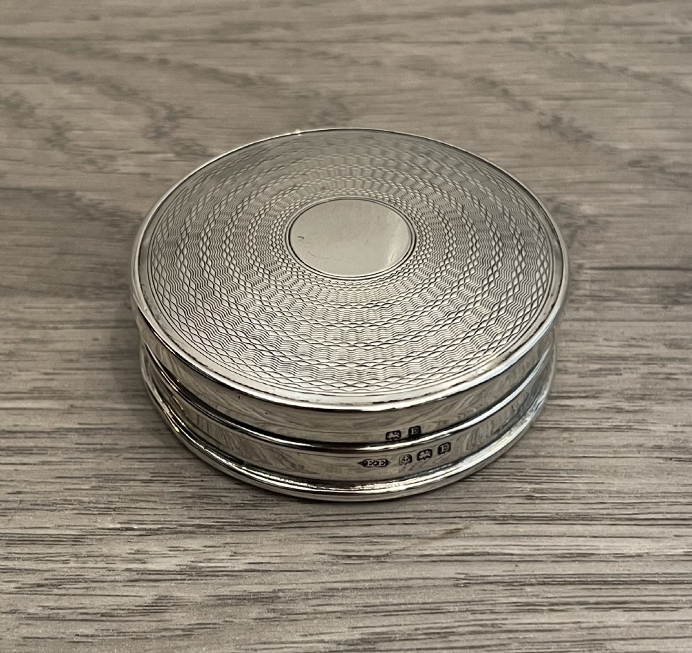 George V Solid Silver Compact, 1929