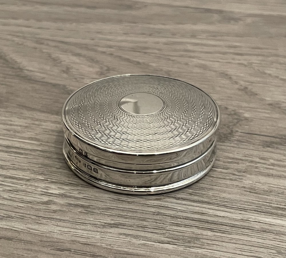 George V Solid Silver Compact, 1929 View II