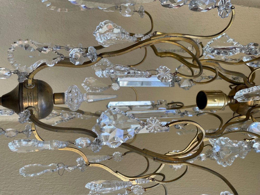 Pretty French Birdcage Chandelier View IV