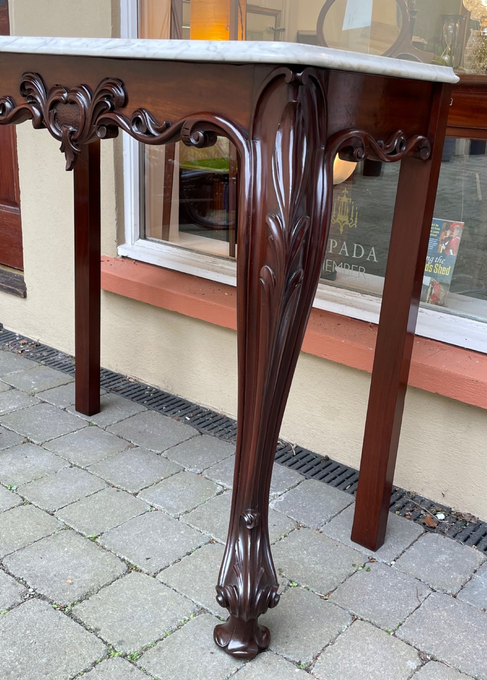 Impressive Victorian Console Hall Table View IV