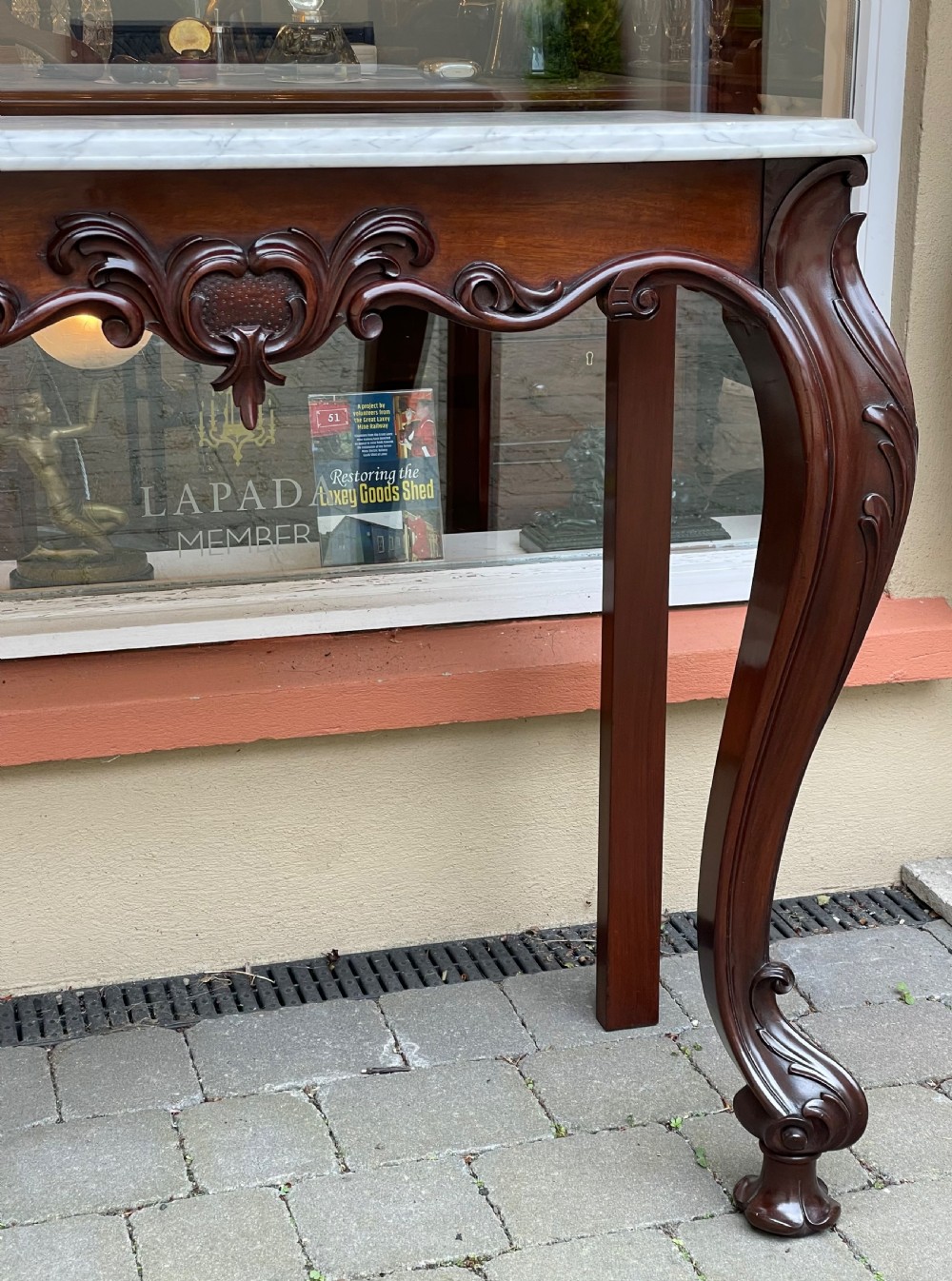 Impressive Victorian Console Hall Table View VI