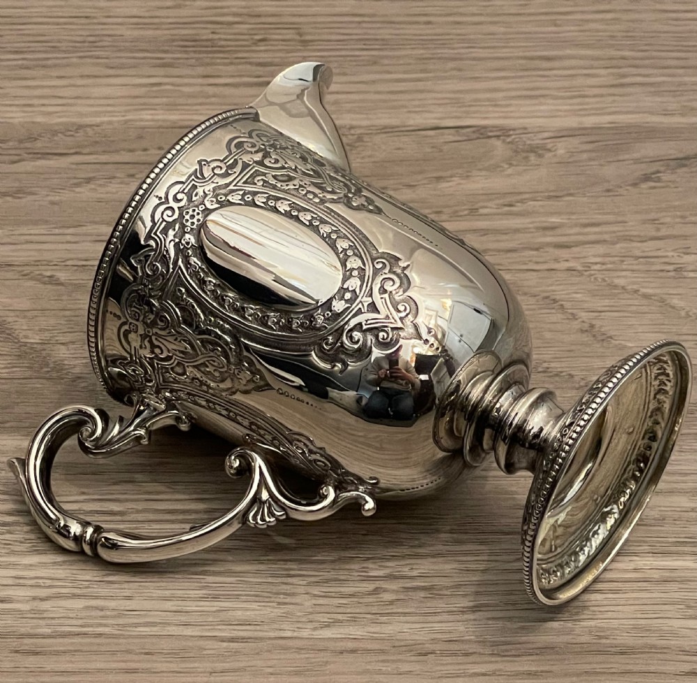 Victorian Silver Christening Mug, 1870 View VI
