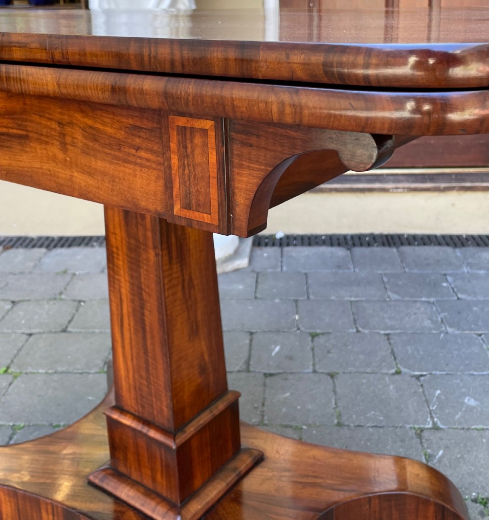 Pair of Regency Gonçalo Alves Tea Tables, With Isle of Man Provenance View VI