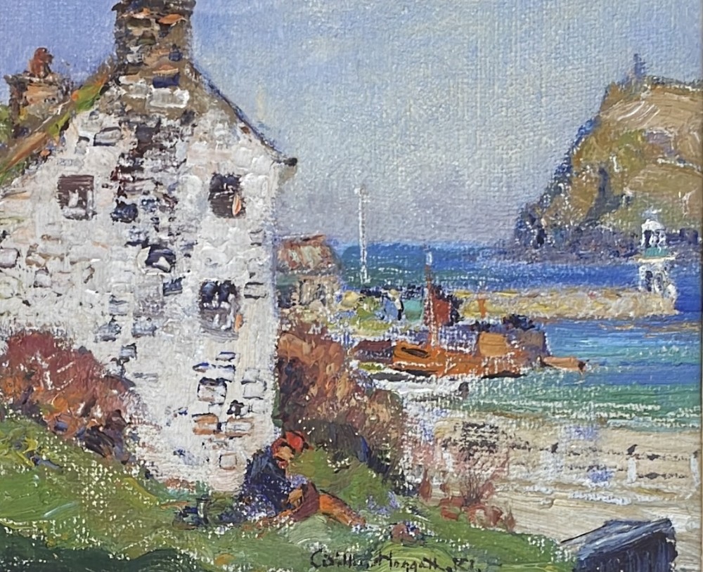 William Hoggatt Oil Painting, Port Erin, Isle of Man