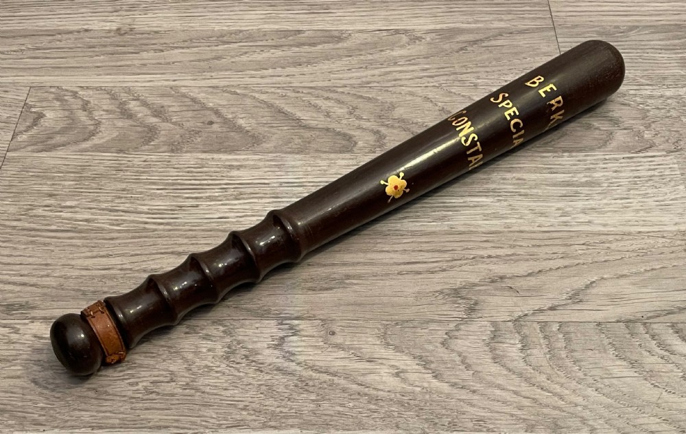 George V Turned Rosewood Truncheon