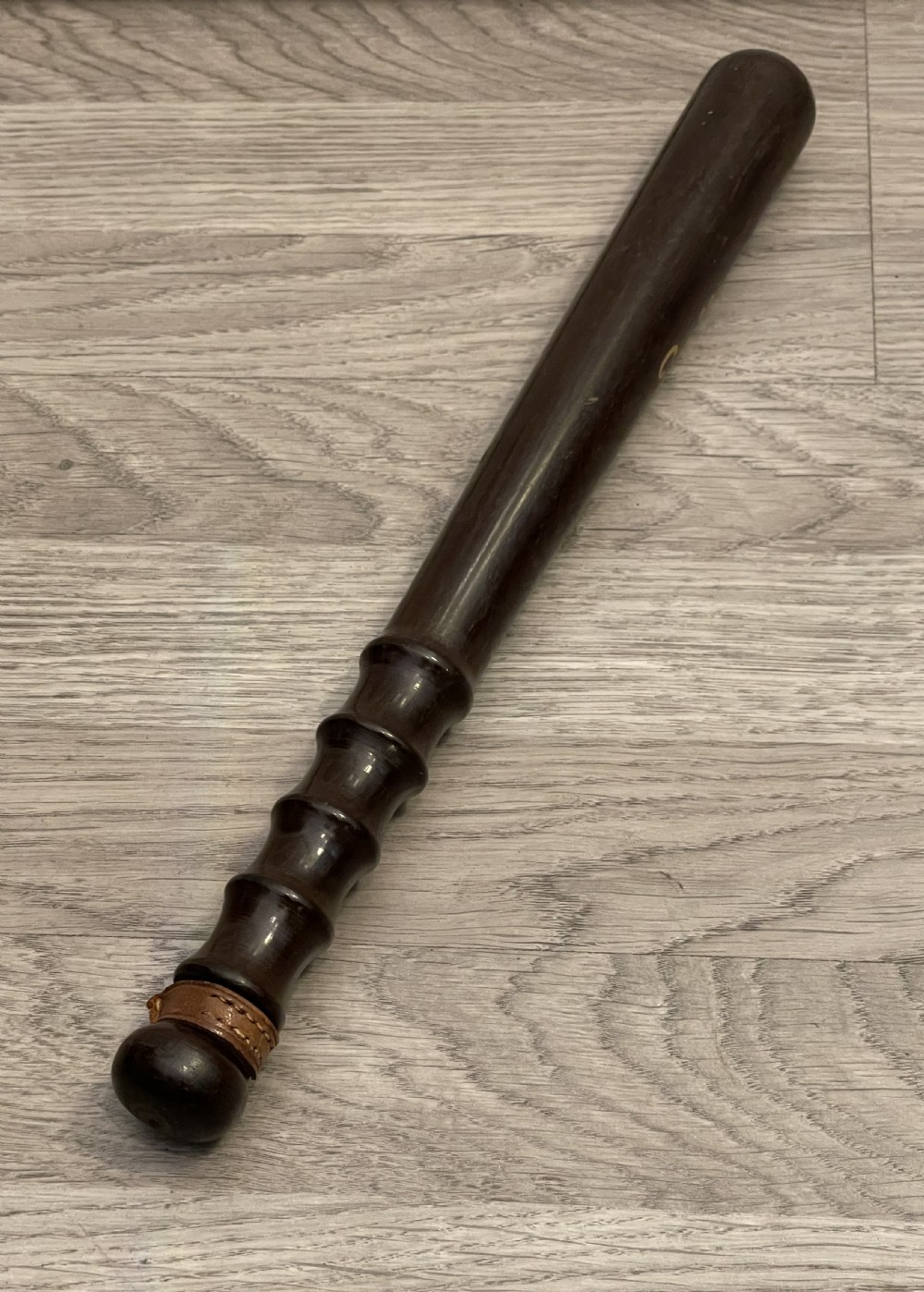 George V Turned Rosewood Truncheon View II