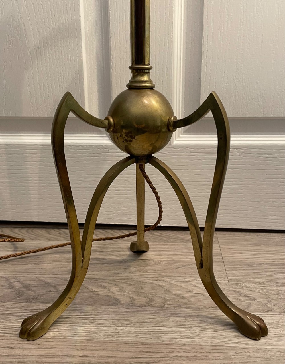 WAS Benson Brass & Copper Table Lamp View VI
