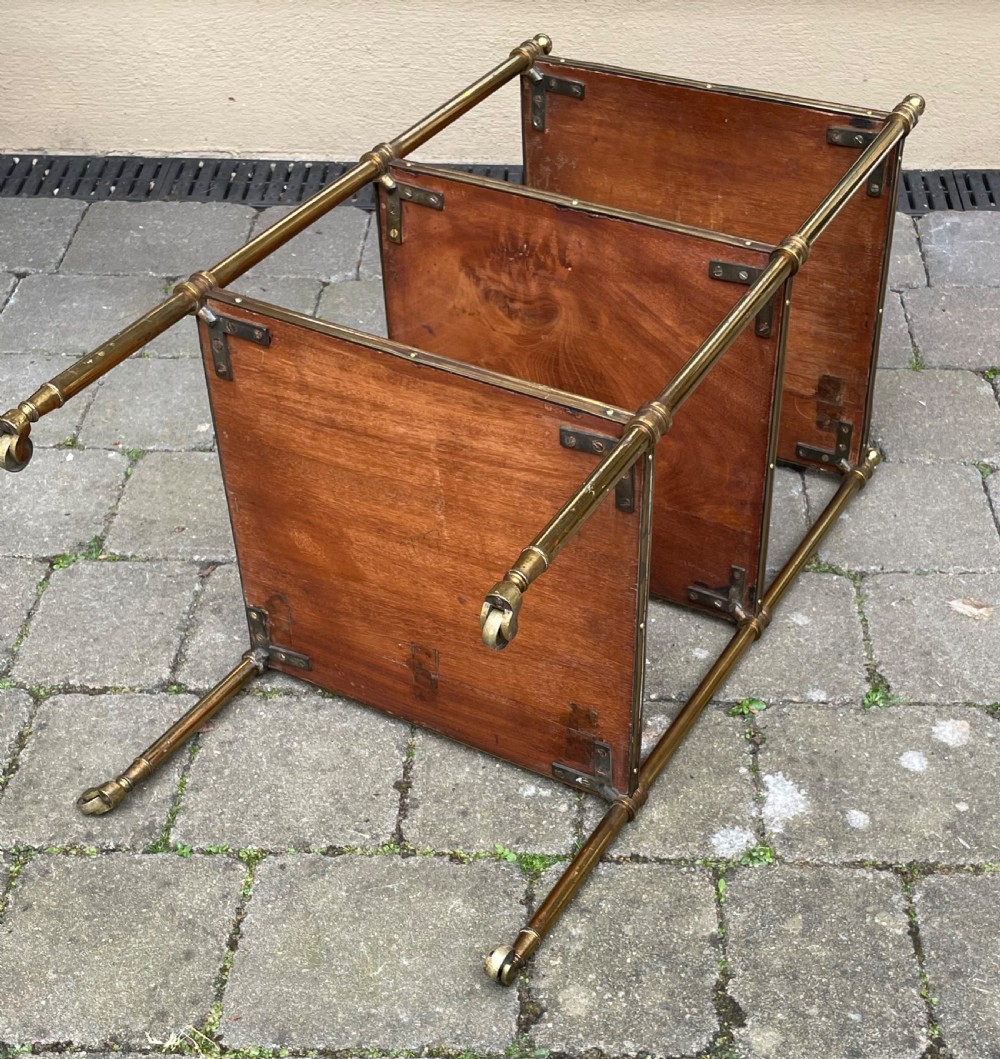 Regency Rosewood and Brass Etagere View IV