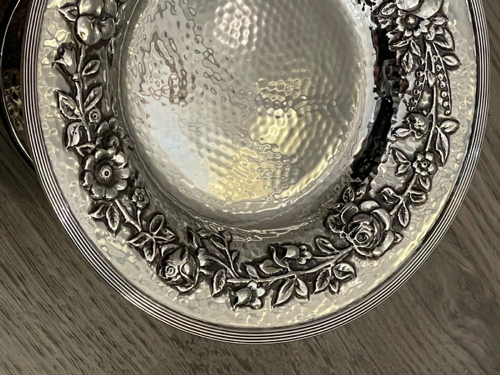 Pair of Scottish Arts & Crafts Silver Tazzas, Glasgow View IV